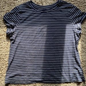 Striped New Crew Tee